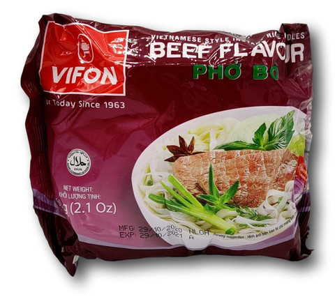 Naudanliha riisinuudeli