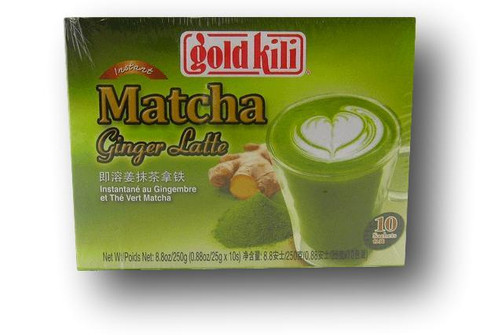 Matcha-inkivääri latte juoma 10 x 25 g