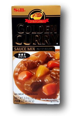 S&B Golden Curry Hot 92 g 