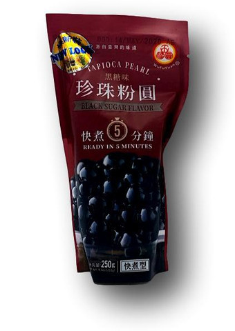 Wu Fu Yuan Bubble Tea - Tapioca Pearl Black 250g