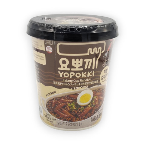 Yopokki Ricecake&Ramen Cup Jjajang 145g
