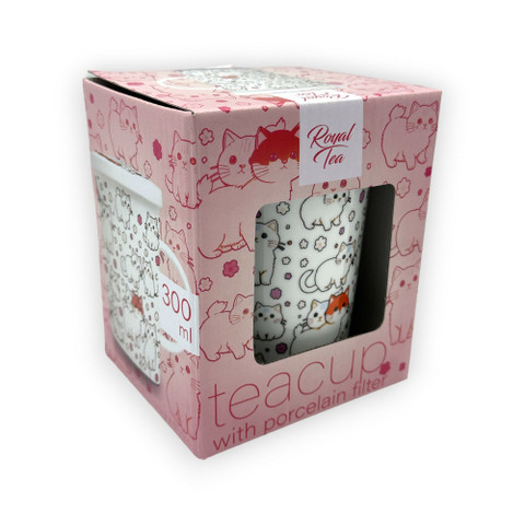 Teemuki suodattimella Kissat 9,5 cm | H11 cm