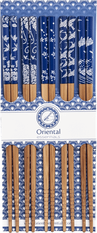 Chopsticks set Blue, 5 pairs