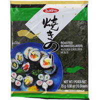 SUKINA Seaweed Roasted Yaki Sushi Nori White 25g