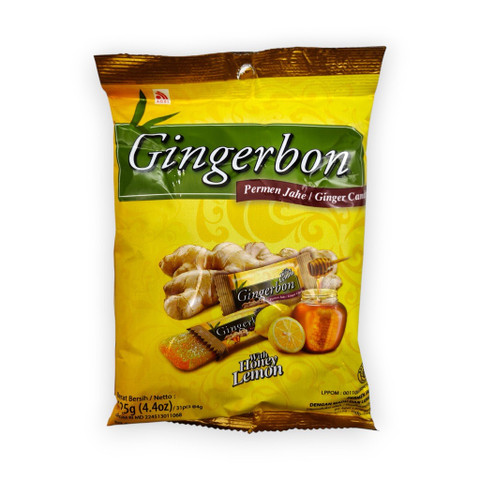 GINGERBON Ginger Lemon Bonbons 125g