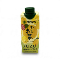 Itoen Unsweetened Yuzu Green Tea 330ml