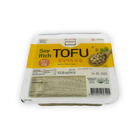 Jongga Korean Soft Tofu  300 g
