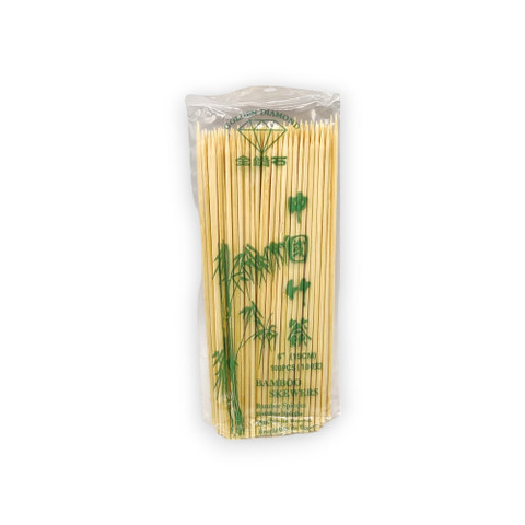 Golden Diamond Bamboo Sticks 15cm 100pcs
