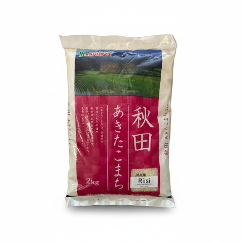 Japanilainen sushi-riisi Akita Komachi 2 kg