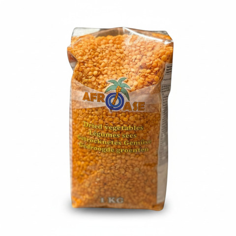 AFROASE  Split Lentils Red 1kg
