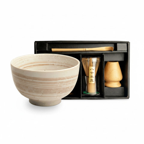 Japanilainen Matcha tee setti vaalean