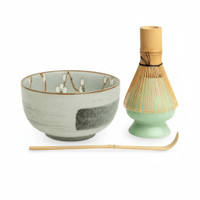 Tokyo Tea Ceremony Matcha Set 13cm | H7cm green