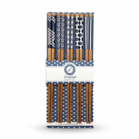 Emro Chopstick set Blue pattern