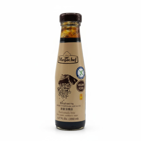 MEGACHEF Gluten Free soysauce dark sweet Ketjap Manis 200ML