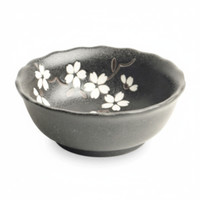 EMRO Sauce dish  Anemone black 9X3.5cm
