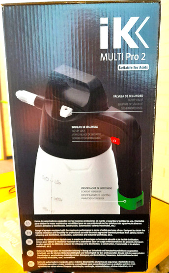 IK Multi Pro 2 paineruisku, haponkestävä