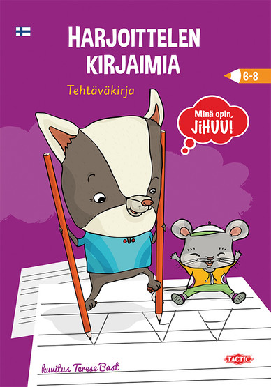 JiHUU! Harjoittelen kirjaimia