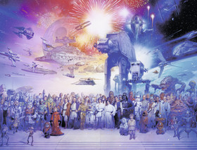 star wars universe palapeli 2000p