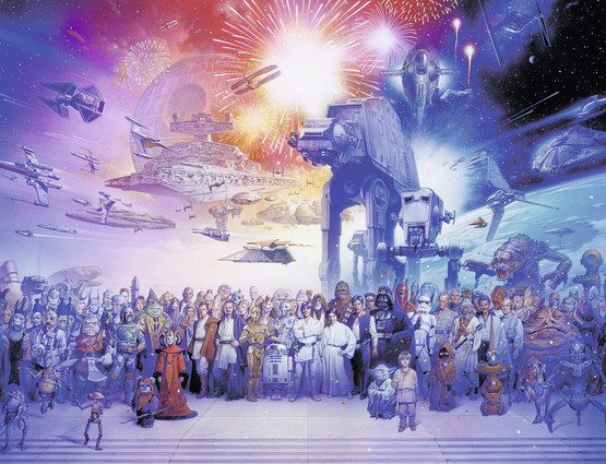 star wars universe palapeli 2000p