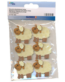 Huopalammas 4,5 x 4 cm, 6kpl/pkt