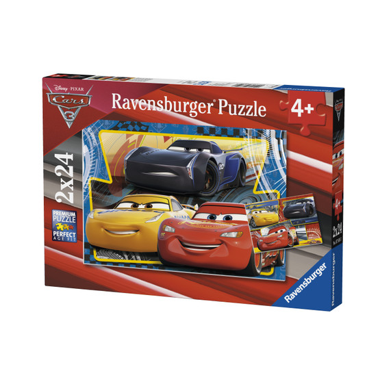 Autot 3 palapeli 2x24