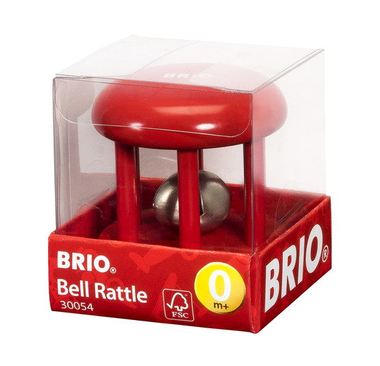Brio kulkushelistin, punainen