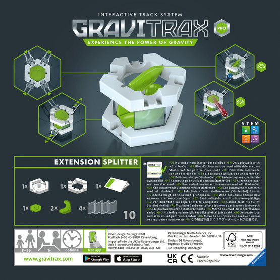 Gravitrax pro Splitter -lisäosa