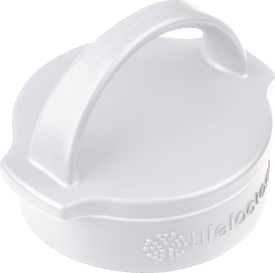 Lifefactory classic Cap -valkoinen korkki
