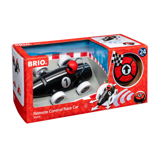 BRIO kauko-ohjattava kilpa-auto, musta