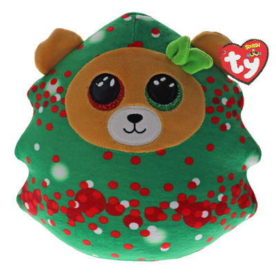 Ty Squishy Beanies Everett jouluinen karhutyyny