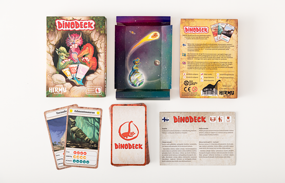 DinoDeck dinosaurus korttipeli