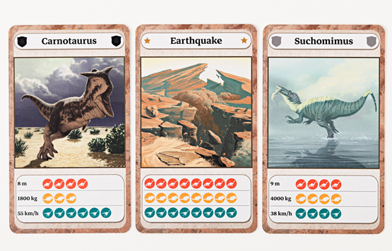 DinoDeck dinosaurus korttipeli