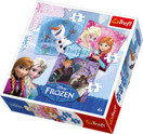 Disney Frozen 3 in 1 palapeli