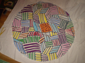 pyöreä leikkimatto