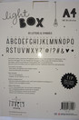 Lightbox A4 mustavalkoinen