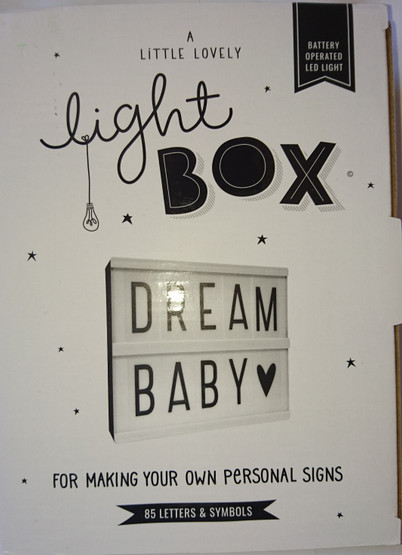 Lightbox A5 valotaulu