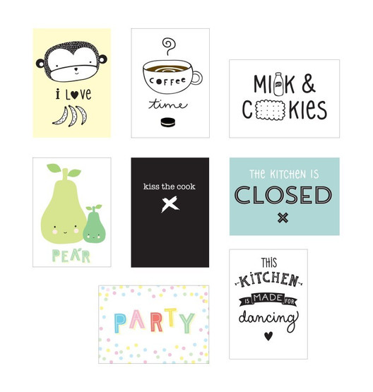 Poster lightbox sheets: Kitchen