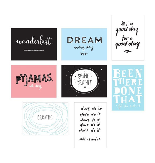 Poster lightbox sheets: Fun