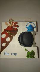 Flip top cap harmaa