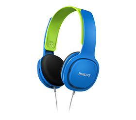 PHILIPS SHK2000 KIDS HEADPHONES, BLUE