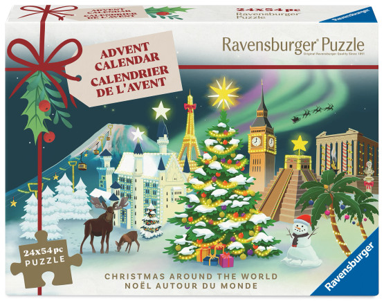 Ravensburger Joulupalapeli‑joulukalenteri 2025