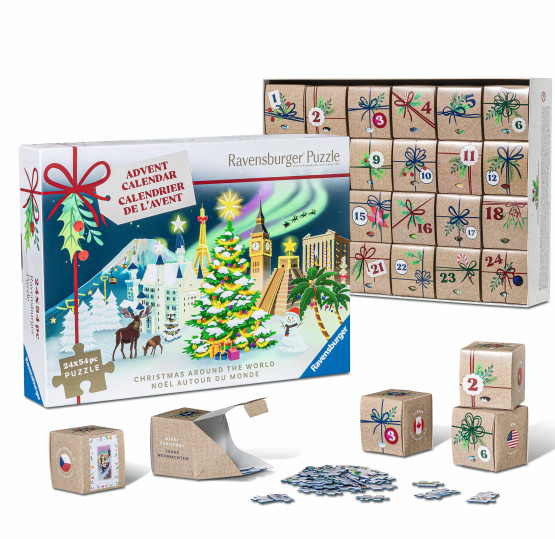 Ravensburger Joulupalapeli‑joulukalenteri 2025