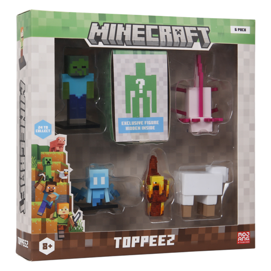 Minecraft 6 kpl hahmopakkaus