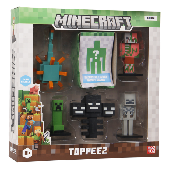 Minecraft 6 kpl hahmopakkaus