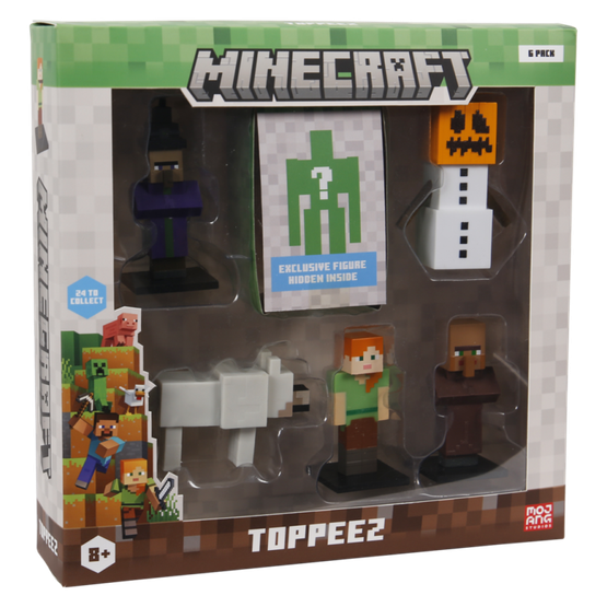 Minecraft 6 kpl hahmopakkaus