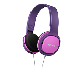 PHILIPS SHK2000 KIDS HEADPHONES, PINK