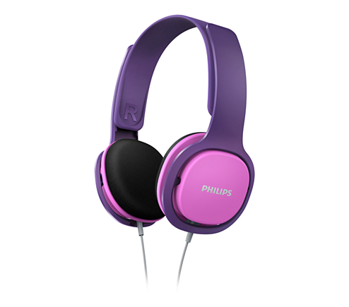 PHILIPS SHK2000 KIDS HEADPHONES, PINK