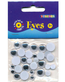 Silmät, lajitelma, 30-35kpl