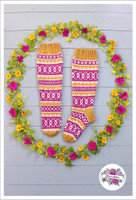 Elina, neuleohje kirjoneulesukkiin