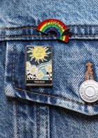 Pinssi - The Sun Tarot Card